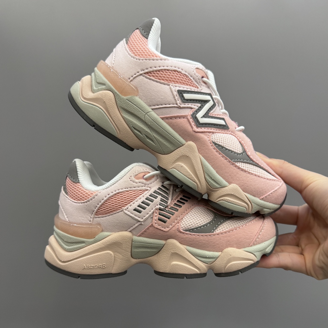 图片[3]-NB9060松紧扣儿童老爹运动鞋 尺码：24-36码 经典NB9060老爹款🆕 松紧扣设计，附赠一对鞋带，穿脱方便✌🏻 老爹款式设计，百搭又时髦✨-选品中心