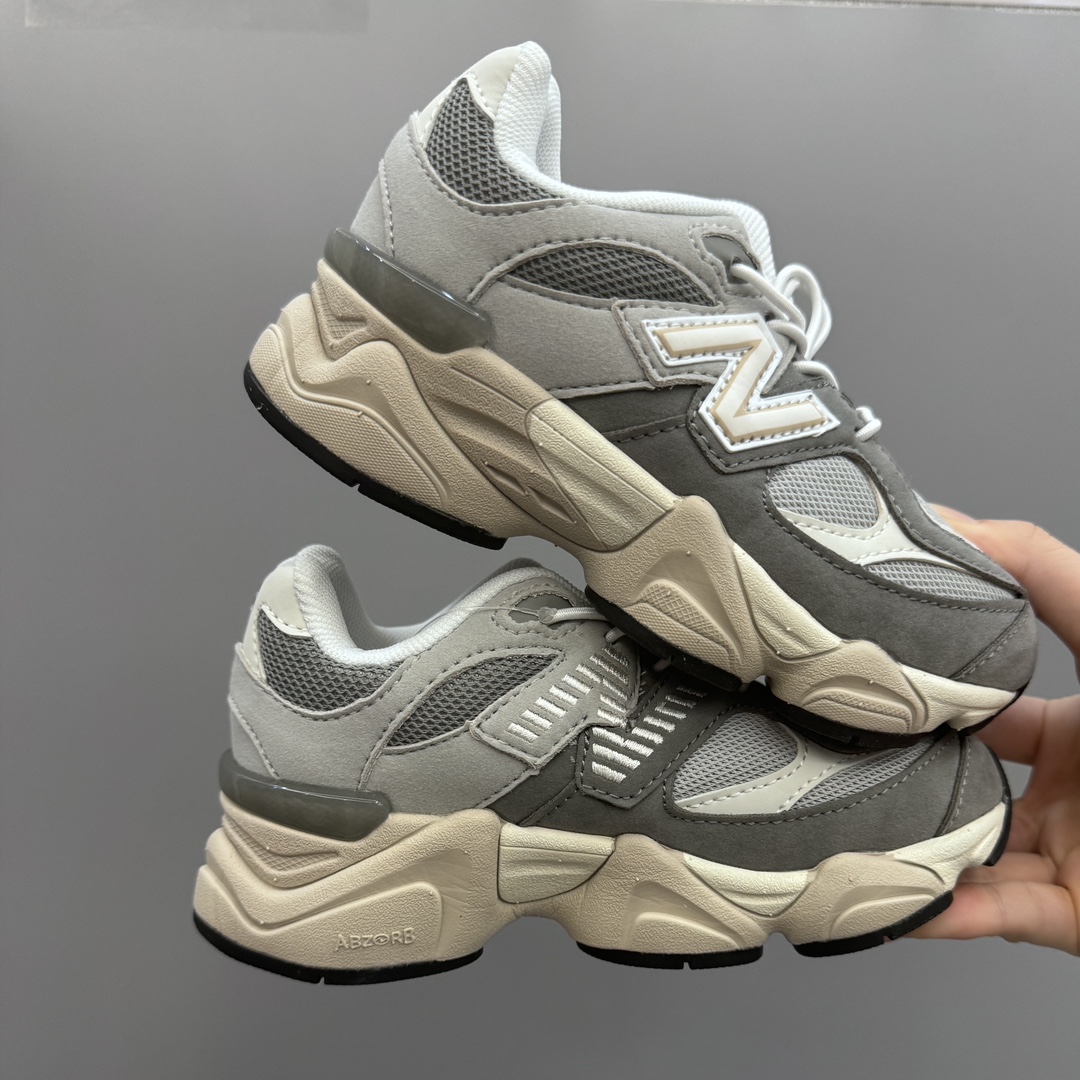 图片[3]-NB9060松紧扣儿童老爹运动鞋 尺码：24-36码 经典NB9060老爹款🆕 松紧扣设计，附赠一对鞋带，穿脱方便✌🏻 老爹款式设计，百搭又时髦✨-选品中心