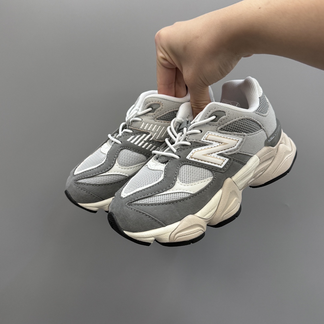 图片[2]-NB9060松紧扣儿童老爹运动鞋 尺码：24-36码 经典NB9060老爹款🆕 松紧扣设计，附赠一对鞋带，穿脱方便✌🏻 老爹款式设计，百搭又时髦✨-选品中心