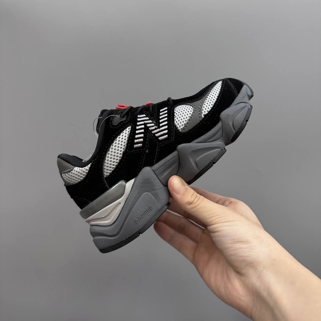 图片[9]-NB9060松紧扣儿童老爹运动鞋 尺码：24-36码 经典NB9060老爹款🆕 松紧扣设计，附赠一对鞋带，穿脱方便✌🏻 老爹款式设计，百搭又时髦✨-选品中心