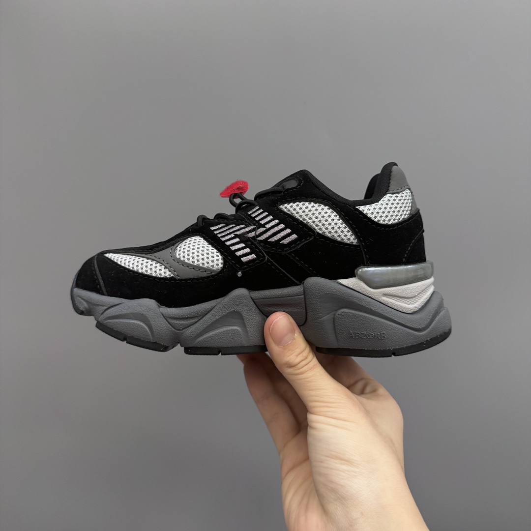 图片[4]-NB9060松紧扣儿童老爹运动鞋 尺码：24-36码 经典NB9060老爹款🆕 松紧扣设计，附赠一对鞋带，穿脱方便✌🏻 老爹款式设计，百搭又时髦✨-选品中心