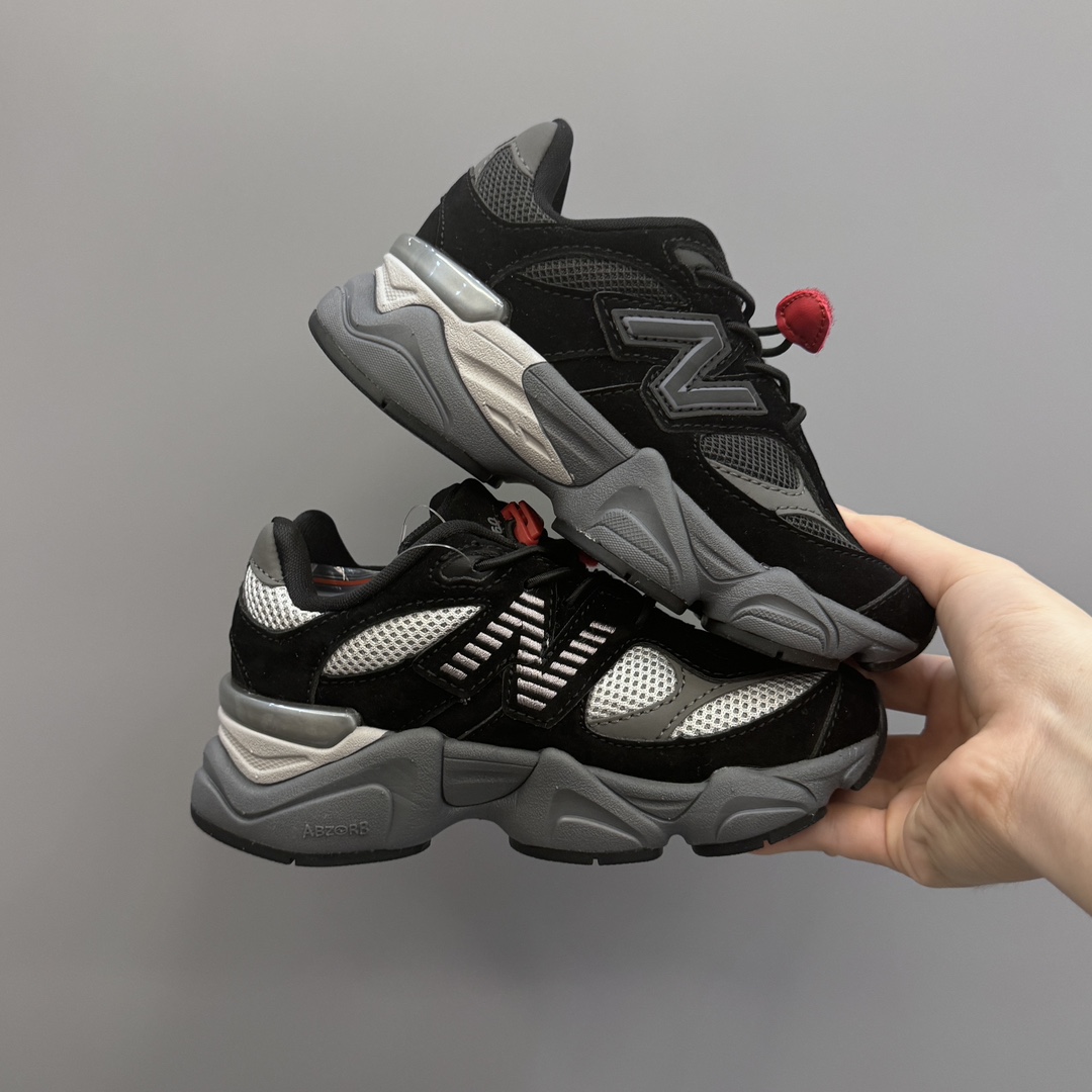 图片[3]-NB9060松紧扣儿童老爹运动鞋 尺码：24-36码 经典NB9060老爹款🆕 松紧扣设计，附赠一对鞋带，穿脱方便✌🏻 老爹款式设计，百搭又时髦✨-选品中心