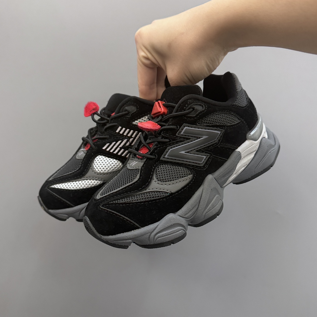 图片[2]-NB9060松紧扣儿童老爹运动鞋 尺码：24-36码 经典NB9060老爹款🆕 松紧扣设计，附赠一对鞋带，穿脱方便✌🏻 老爹款式设计，百搭又时髦✨-选品中心