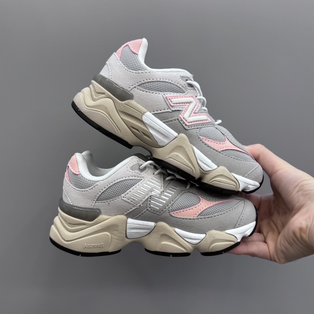 图片[3]-NB9060松紧扣儿童老爹运动鞋 尺码：24-36码 经典NB9060老爹款🆕 松紧扣设计，附赠一对鞋带，穿脱方便✌🏻 老爹款式设计，百搭又时髦✨-选品中心