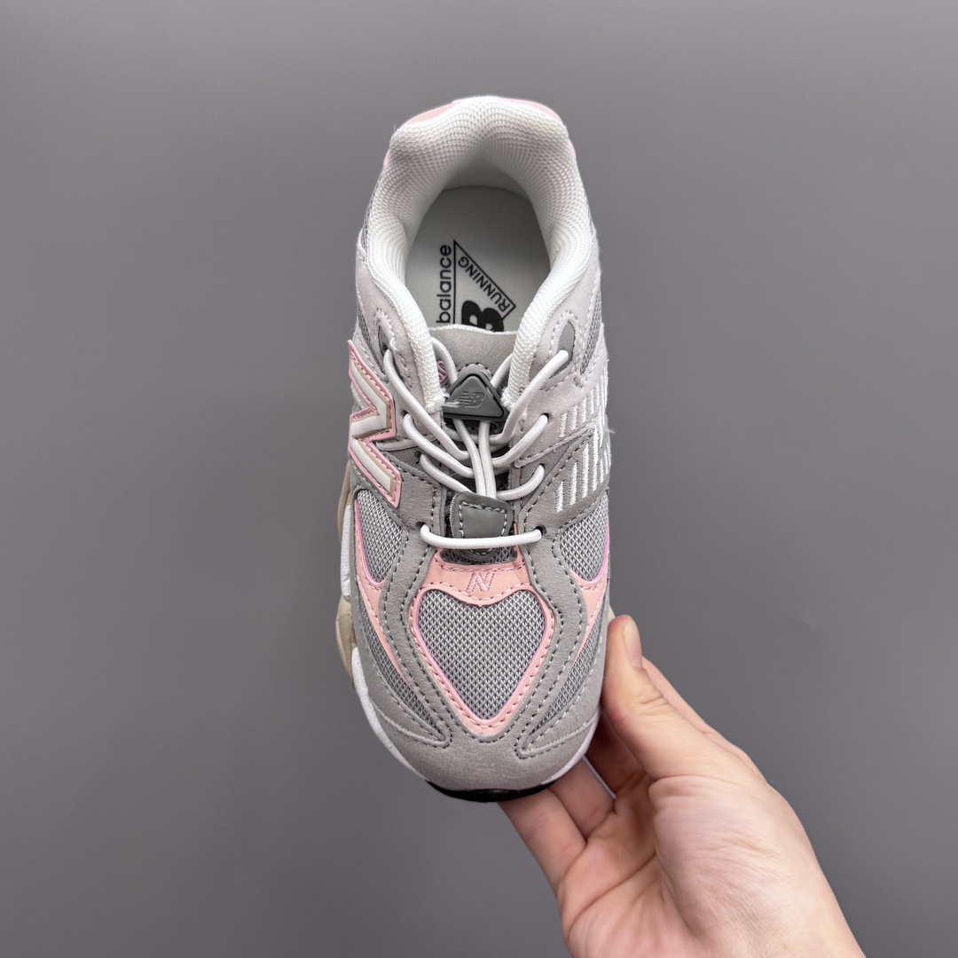 图片[6]-NB9060松紧扣儿童老爹运动鞋 尺码：24-36码 经典NB9060老爹款🆕 松紧扣设计，附赠一对鞋带，穿脱方便✌🏻 老爹款式设计，百搭又时髦✨-选品中心