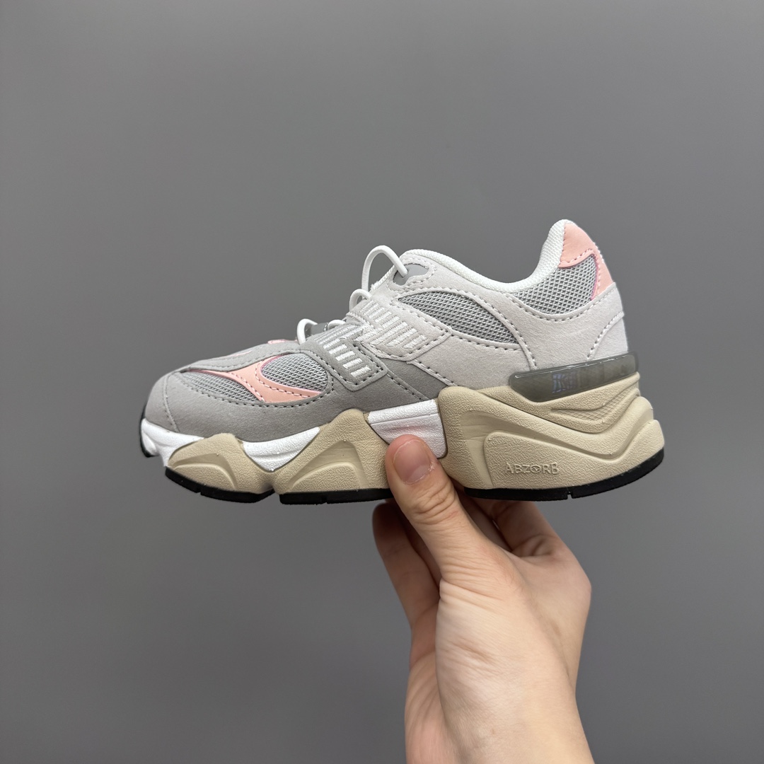 图片[4]-NB9060松紧扣儿童老爹运动鞋 尺码：24-36码 经典NB9060老爹款🆕 松紧扣设计，附赠一对鞋带，穿脱方便✌🏻 老爹款式设计，百搭又时髦✨-选品中心