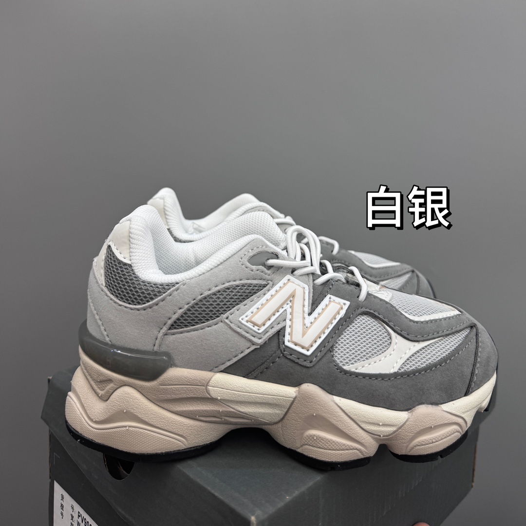 图片[5]-NB9060松紧扣儿童老爹运动鞋 尺码：24-36码 经典NB9060老爹款🆕 松紧扣设计，附赠一对鞋带，穿脱方便✌🏻 老爹款式设计，百搭又时髦✨-选品中心