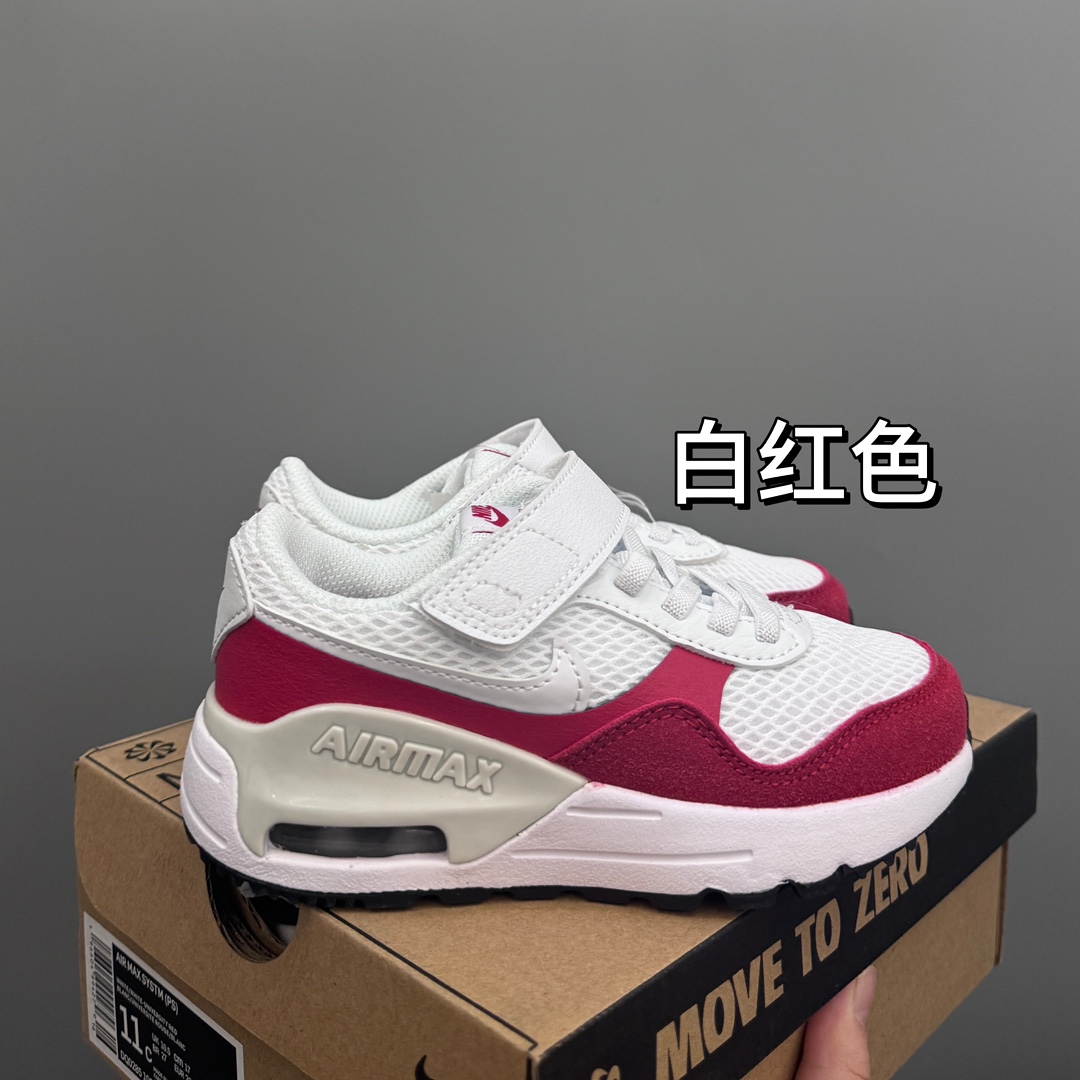 图片[3]-NK 网面后置气垫儿童魔术贴运动鞋25-37码 优质面料拼接，质感满满💯 魔术贴➕松紧带设计，穿脱方便✌🏻 橡胶耐磨防滑大底，脚感不言而喻☁️-选品中心