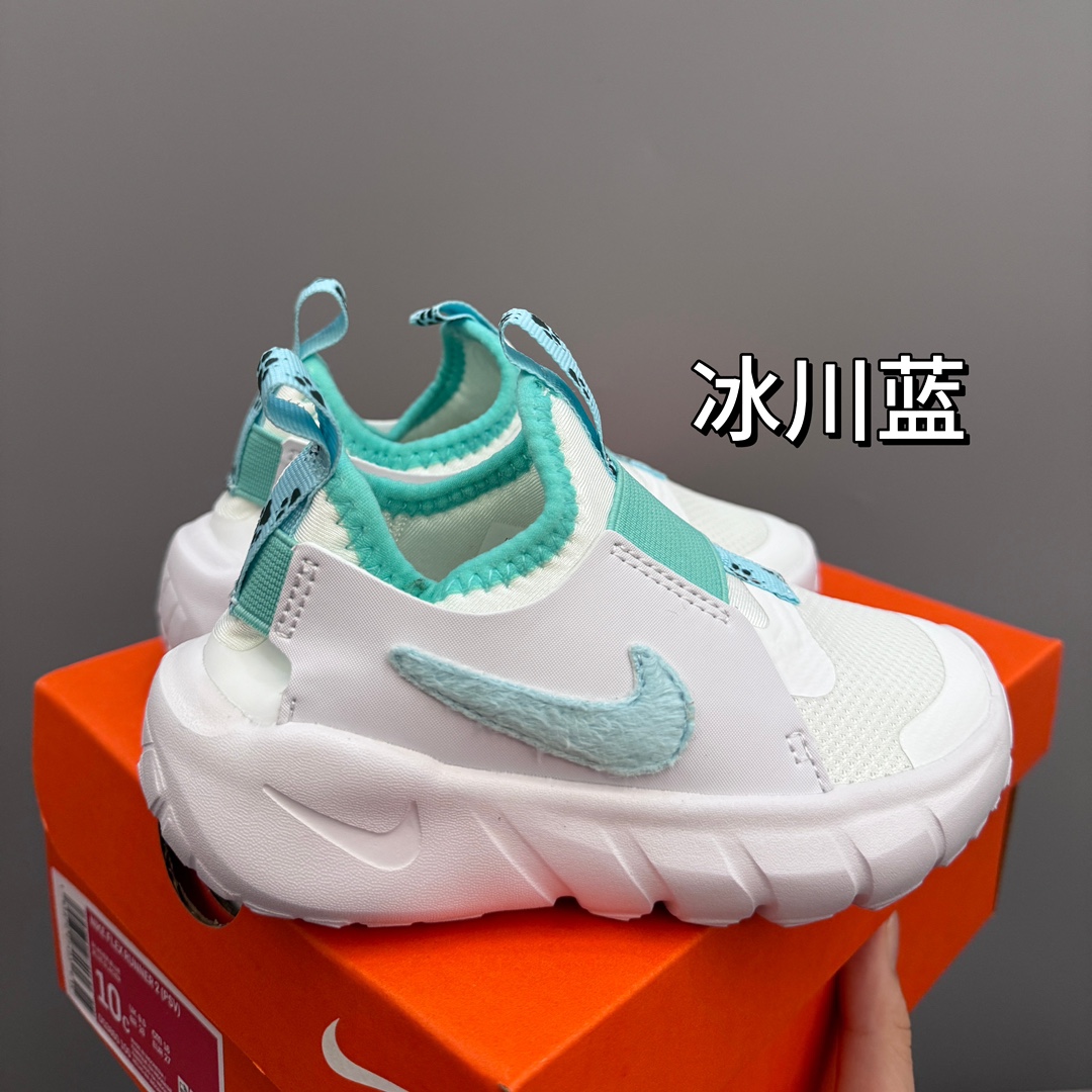 NO:210442,NK Barefoot Children's Running Shoes SIZE25-37 Sizes energetic and energetic color matching The style of the pedal is super easy to wear [Queen] Wear-resistant and non-slip sole, excellent foot feeling. Elastic elastic bands are added on the surface of the feet and heel to prevent shoes from falling off. At the same time, babies with high insteps do not have to worry about pressing the foot surface~ Give the baby a protective and flexible feeling of the feet while growing!  ,Nike series,19860909NK赤足一脚蹬儿童跑步鞋 SIZE25-37码 充满活力与朝气的配色 一脚蹬款式超级好穿[得意] 耐磨防滑大底,脚感超赞 脚面和后跟处都增加了弹力松紧带,防止掉鞋,同时脚背高的宝宝不用担心压脚面~给予宝宝在成长中的双脚保护性和灵动感受！,耐克系列,,Children's