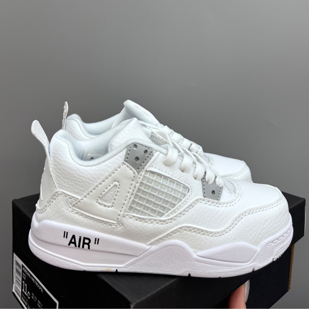 乔4代潮鞋，被问爆了！海外版24-37 又帅又好穿，没有理由拒绝啊❌目前现货抓紧抢…不然又开始分分钟断码了！-选品中心