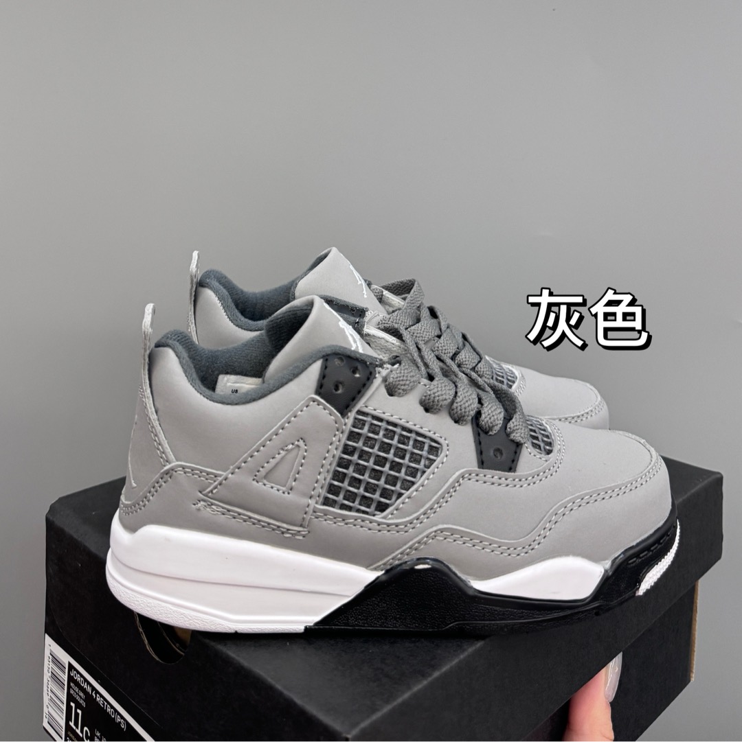 乔4代潮鞋，被问爆了！海外版24-37 又帅又好穿，没有理由拒绝啊❌目前现货抓紧抢…不然又开始分分钟断码了！-选品中心