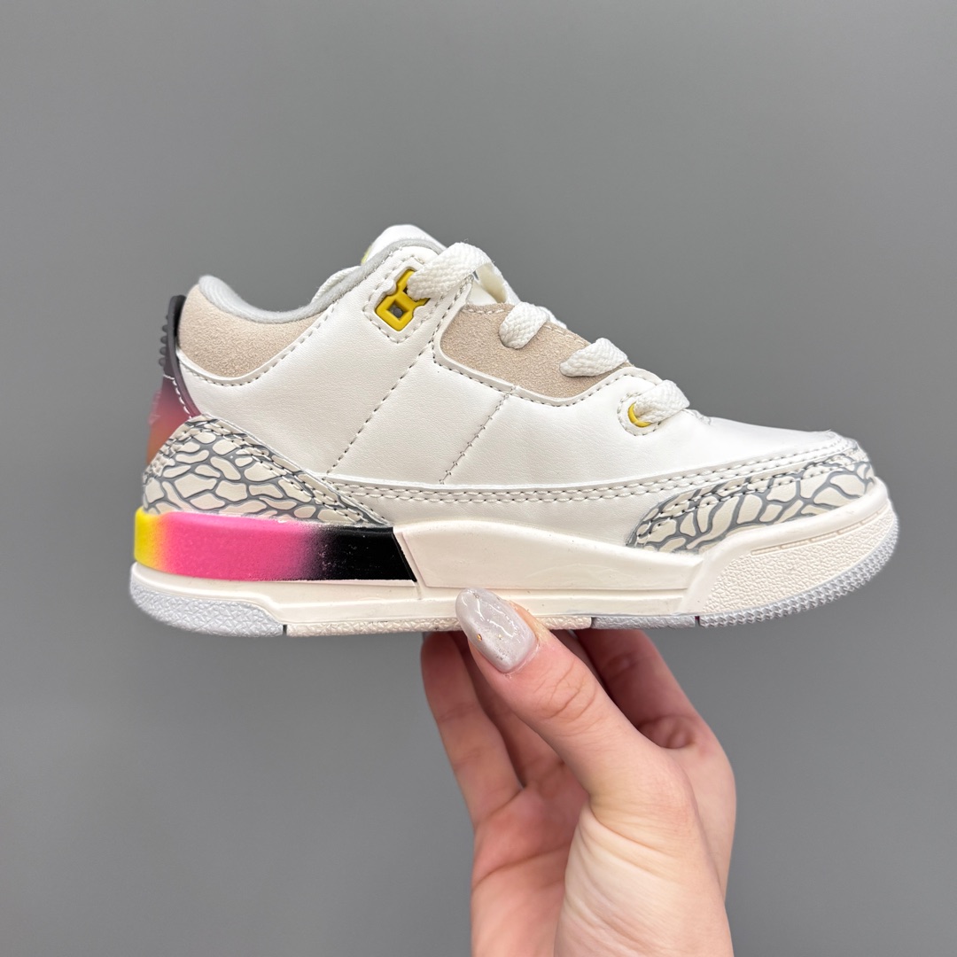 图片[4]-乔丹Air Jordan 13 XIII Retro迈克尔· 乔13 AJ13代复古中帮文化休闲童鞋运动篮球鞋 DM0968 148 尺码：24 25 26 27 28 29 30 31 32 33 34 35 36 37-选品中心