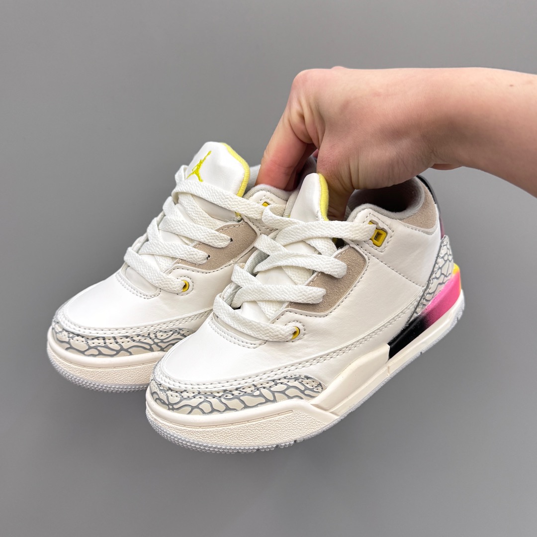 图片[3]-乔丹Air Jordan 13 XIII Retro迈克尔· 乔13 AJ13代复古中帮文化休闲童鞋运动篮球鞋 DM0968 148 尺码：24 25 26 27 28 29 30 31 32 33 34 35 36 37-选品中心