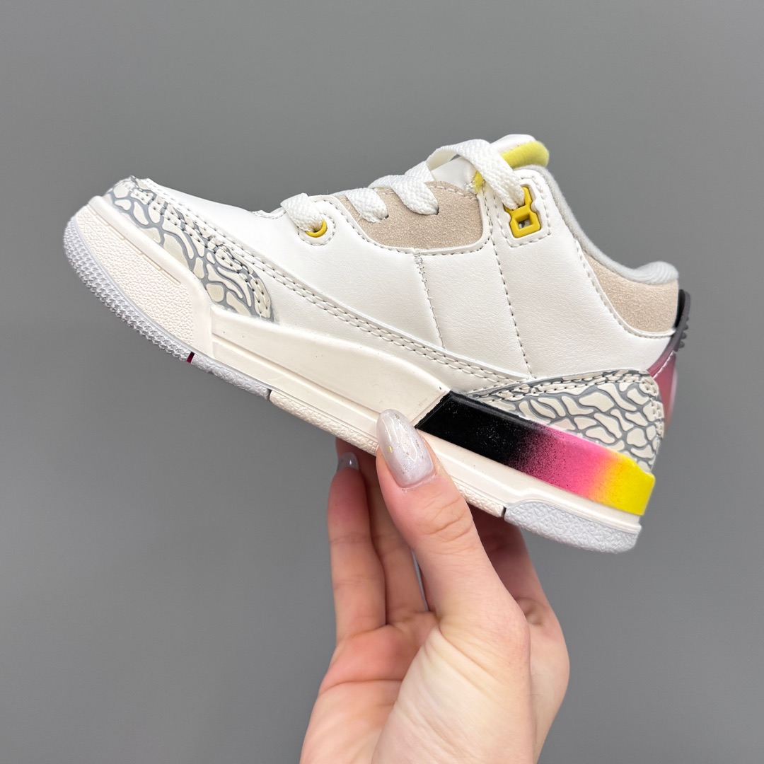 图片[6]-乔丹Air Jordan 13 XIII Retro迈克尔· 乔13 AJ13代复古中帮文化休闲童鞋运动篮球鞋 DM0968 148 尺码：24 25 26 27 28 29 30 31 32 33 34 35 36 37-选品中心