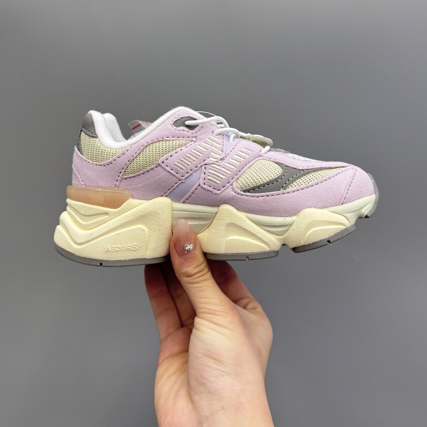 图片[4]-新配色 NB9060松紧扣儿童老爹运动鞋 尺码：24-36码 经典NB9060老爹款🆕 松紧扣设计，附赠一对鞋带，穿脱方便✌🏻 老爹款式设计，百搭又时髦✨-选品中心