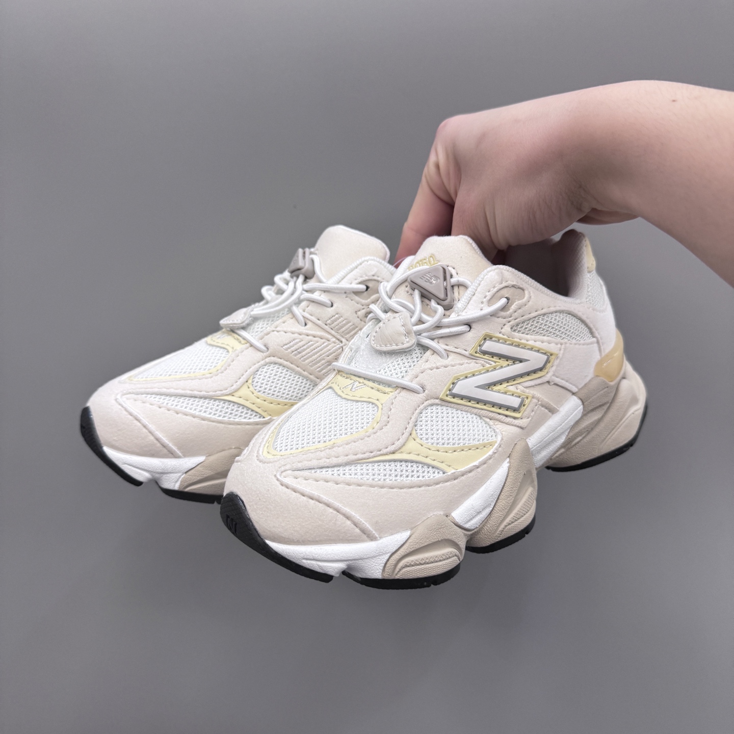 图片[3]-NB9060松紧扣儿童老爹运动鞋 尺码：24-36码 经典NB9060老爹款🆕 松紧扣设计，附赠一对鞋带，穿脱方便✌🏻 老爹款式设计，百搭又时髦✨-选品中心