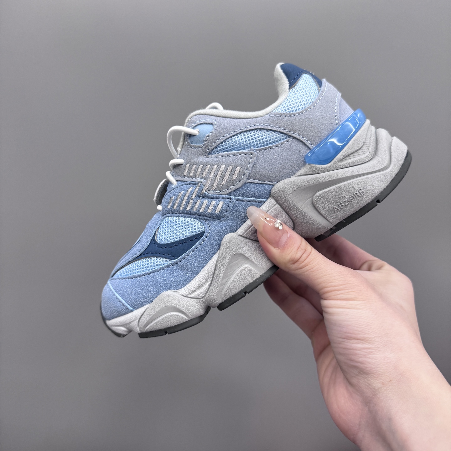 图片[6]-NB9060松紧扣儿童老爹运动鞋 尺码：24-36码 经典NB9060老爹款🆕 松紧扣设计，附赠一对鞋带，穿脱方便✌🏻 老爹款式设计，百搭又时髦✨-选品中心