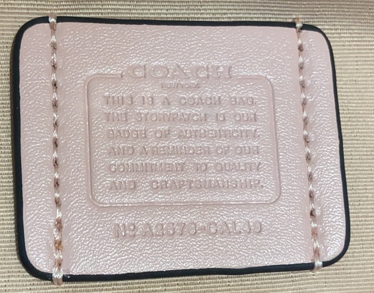 coa*春夏新作 CAL49 cityトートバッグ - 優雅で可愛いピンク