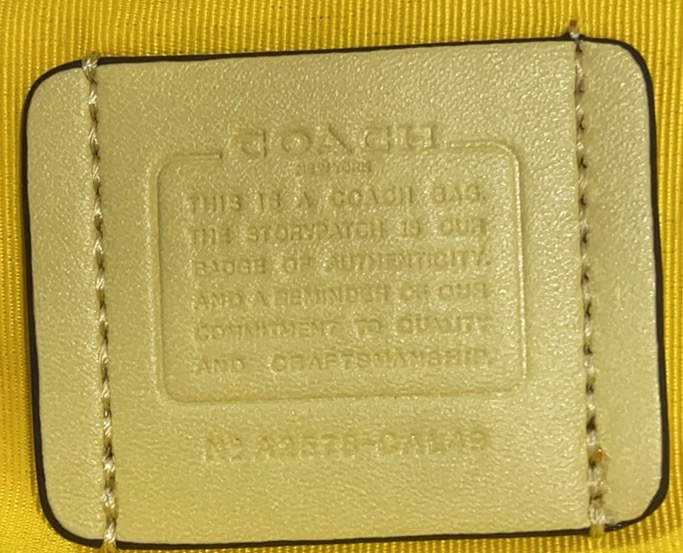 coa*春夏新作 CAL49 鹅黄色 City33 トートバッグ - 温柔で可愛いデザイン