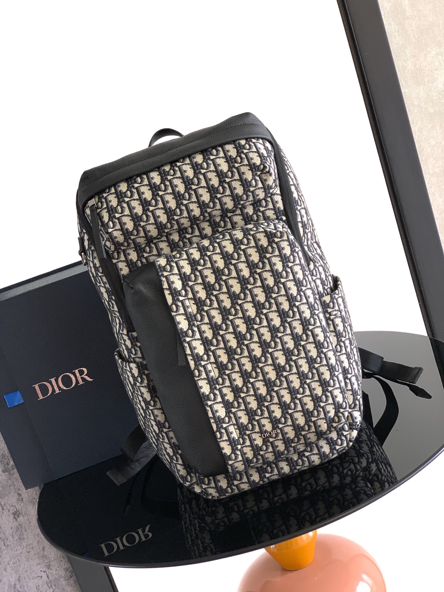 Dior Rider Soft Rugzak met Oblique Print - Stijlvol en Functioneel Accessoire