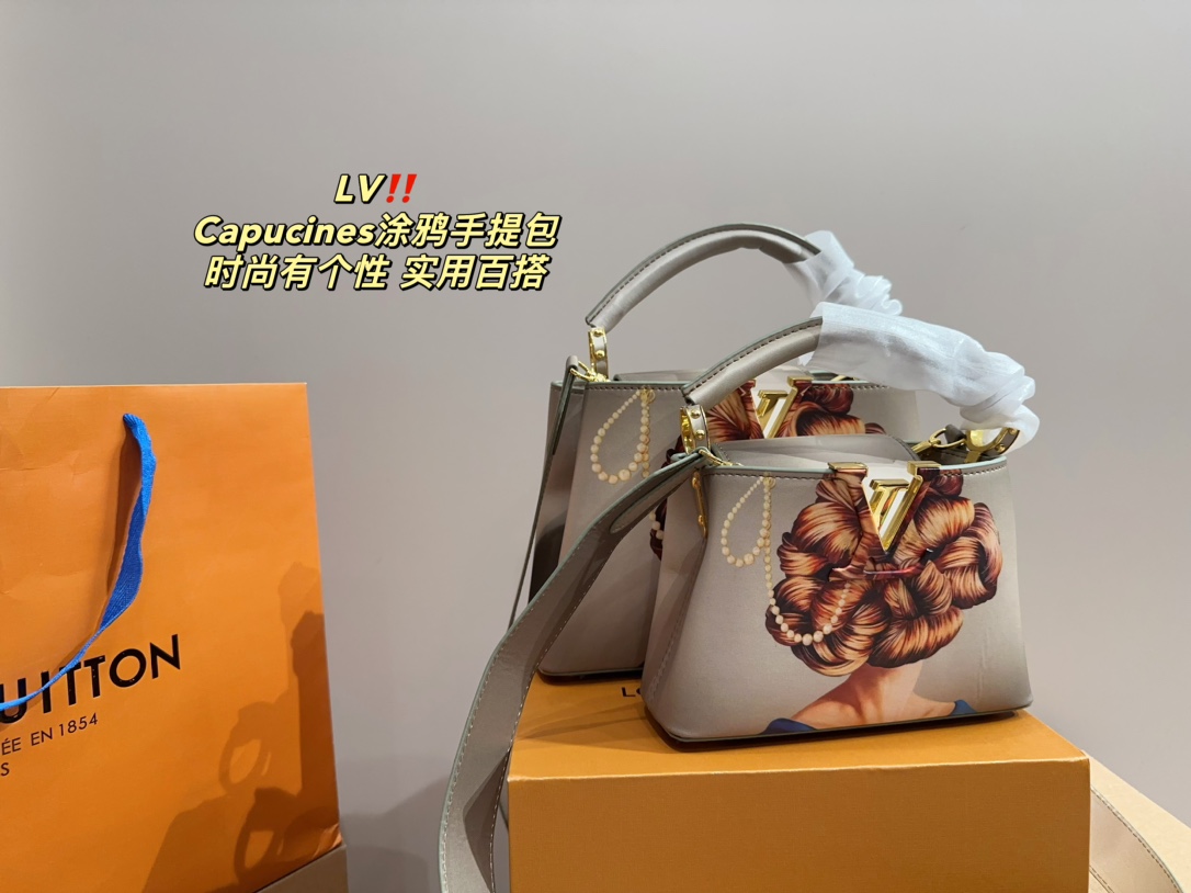 Louis Vuitton LV Capucines Bags Handbags Doodle