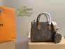 Louis Vuitton LV Onthego Tote Bags Designer High Replica Beige Fashion Casual
