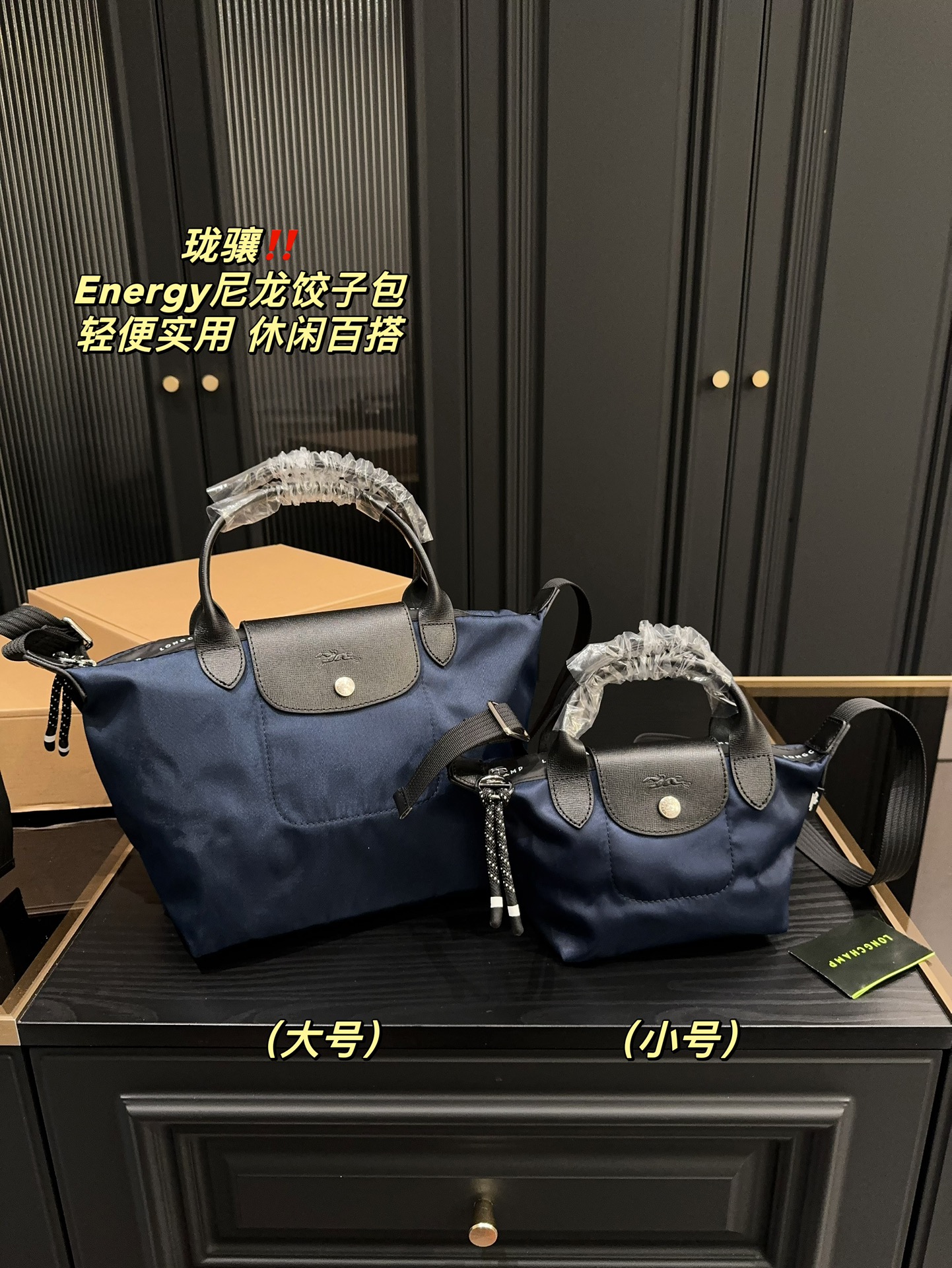 Versatile Bags: Large and Small Plane Boxes, Nylon Dumpling Bag, Multi-functional Design - 图片 2
