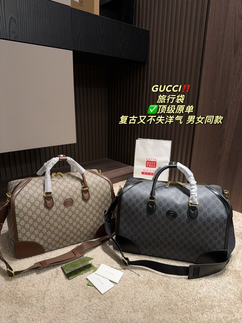 Gucci Duffle Bag: Vintage-Chic Travel Companion for Stylish Getaways 1 Gucci Duffle Bag: Vintage-Chic Travel Companion for Stylish Getaways