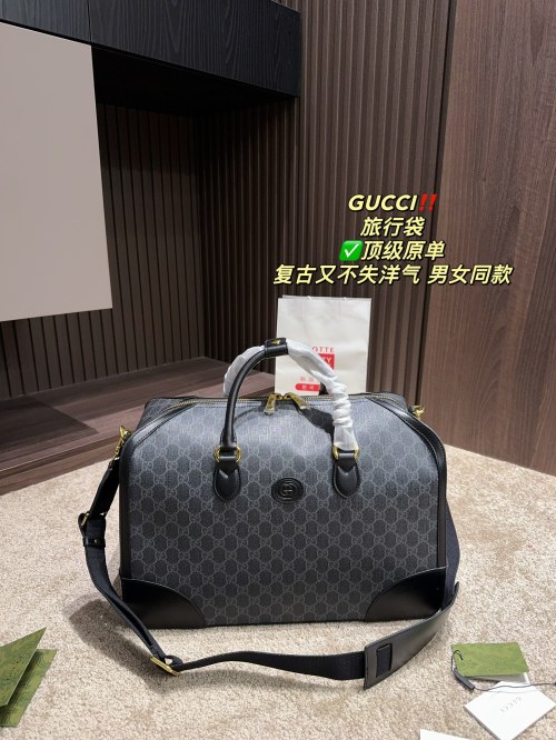 Gucci Duffle Travel Bag: Stylish Vintage Inspired Carry-On for Men and Women 1 Gucci Duffle Travel Bag: Stylish Vintage Inspired Carry-On for Men and Women