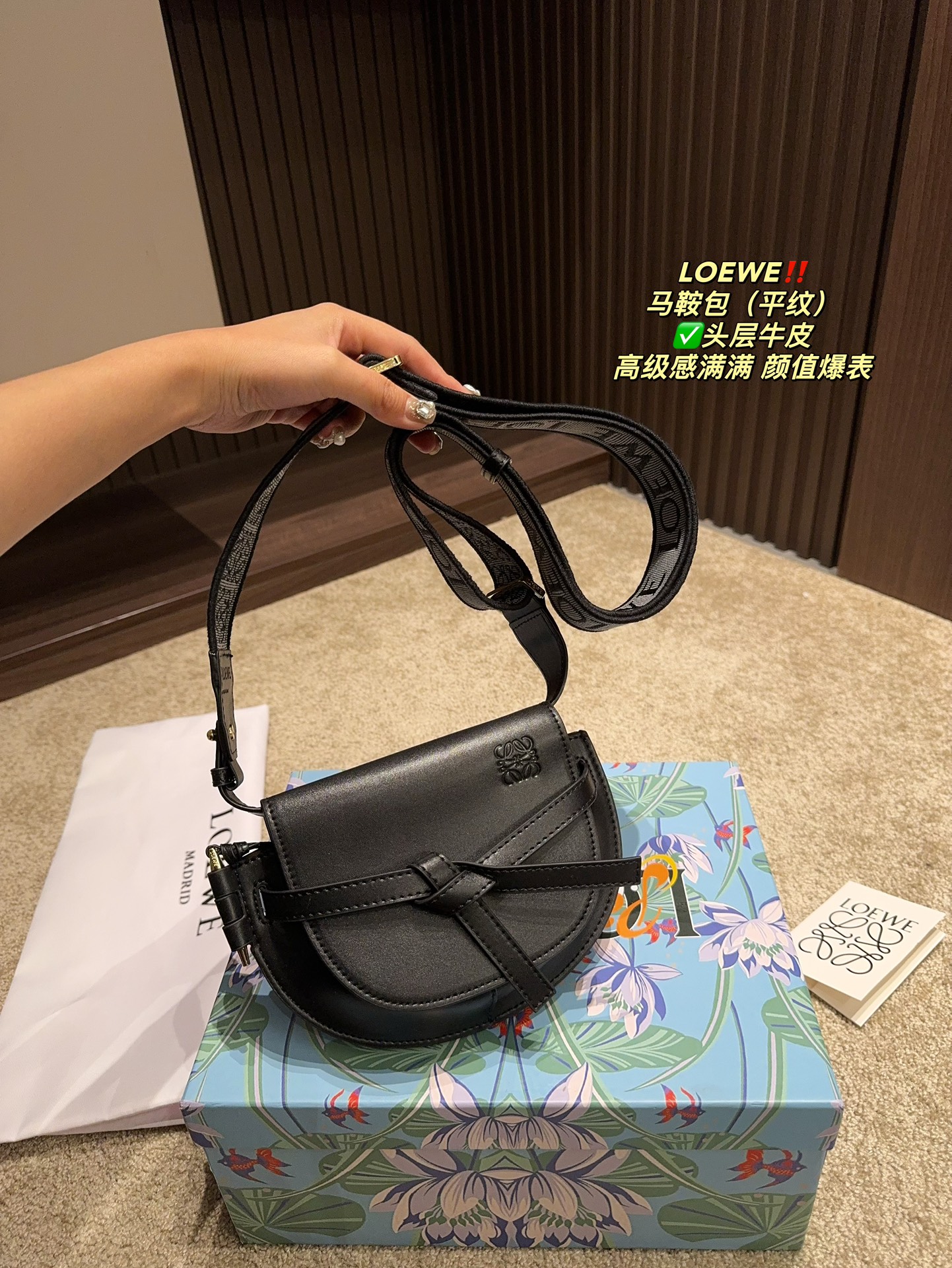 Almost Unused Hermes Picotan Rock PM Handbag Togo Black Women s HERMES  Beauty