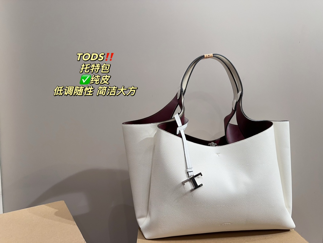 TOD’S حقيبة حقيبة توتا سلسلة الصيف