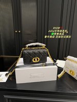 Dior Crossbody & Shoulder Bags Set With Diamonds Vintage Chains