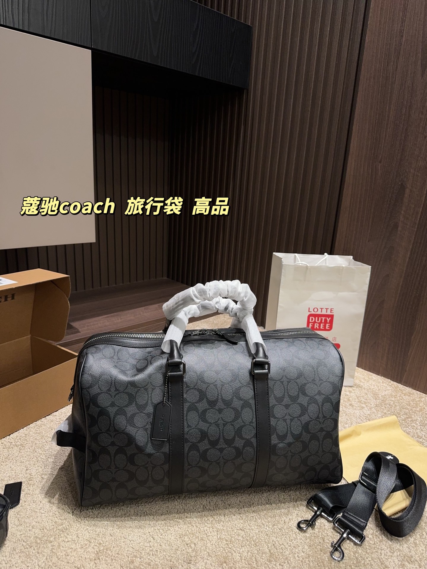 ⚠️Tamaño 45.25 Coach Bolso de viaje COACH Gran capacidad Imprescindible para vacaciones y viajes Uno de los artículos i…