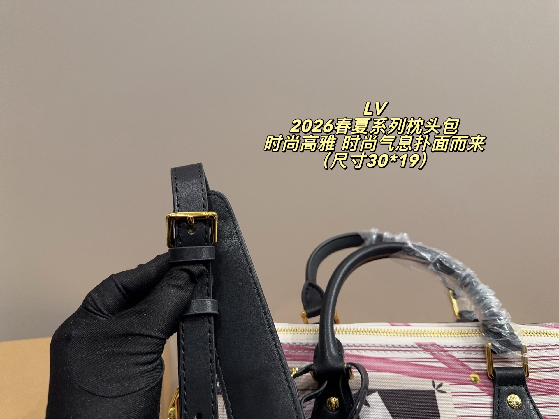 ❤️470包邮/原单代购级别
无盒⚠️尺寸30*19
LV 2026春夏系列枕头包
稳重大气,时尚高雅
时尚气息扑面而来,独特魅力十足
经典款式,永不过时,让你随时散发自信风采!