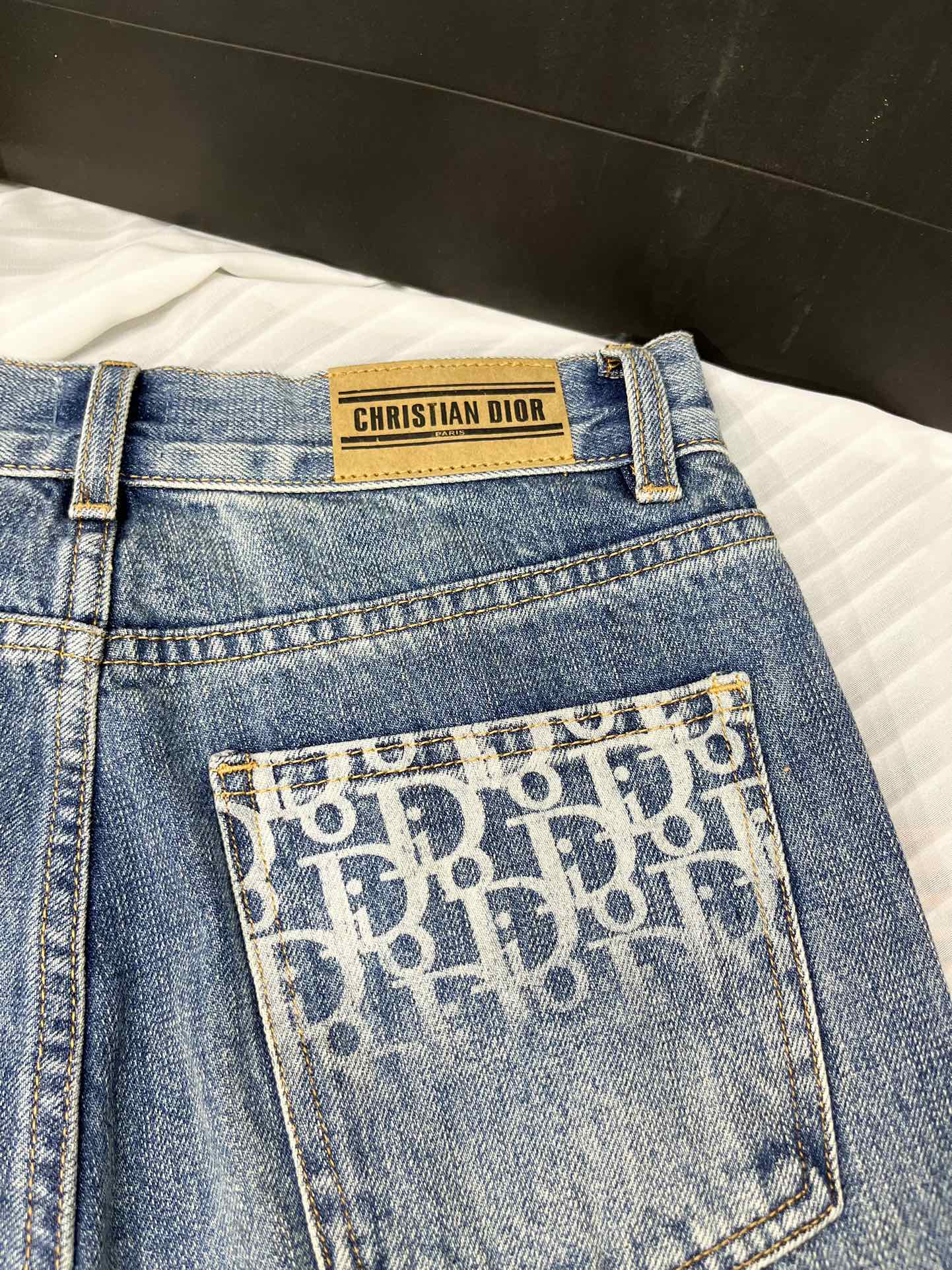 DIOR 2024 Spring/Summer Gradient Logo Jeans - Premium Denim, S-L 7 i1735105574 5043 3