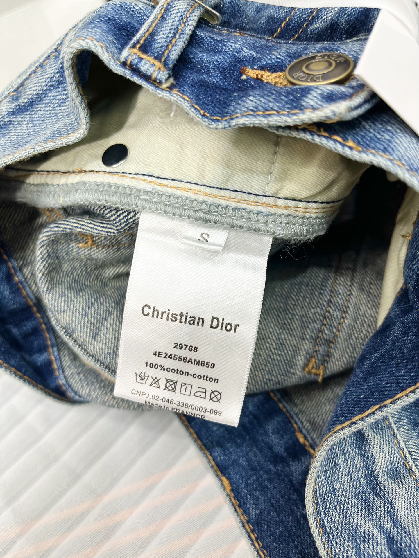 DIOR 2024 Spring/Summer Gradient Logo Jeans - Premium Denim, S-L 8 i1735105574 6123 1