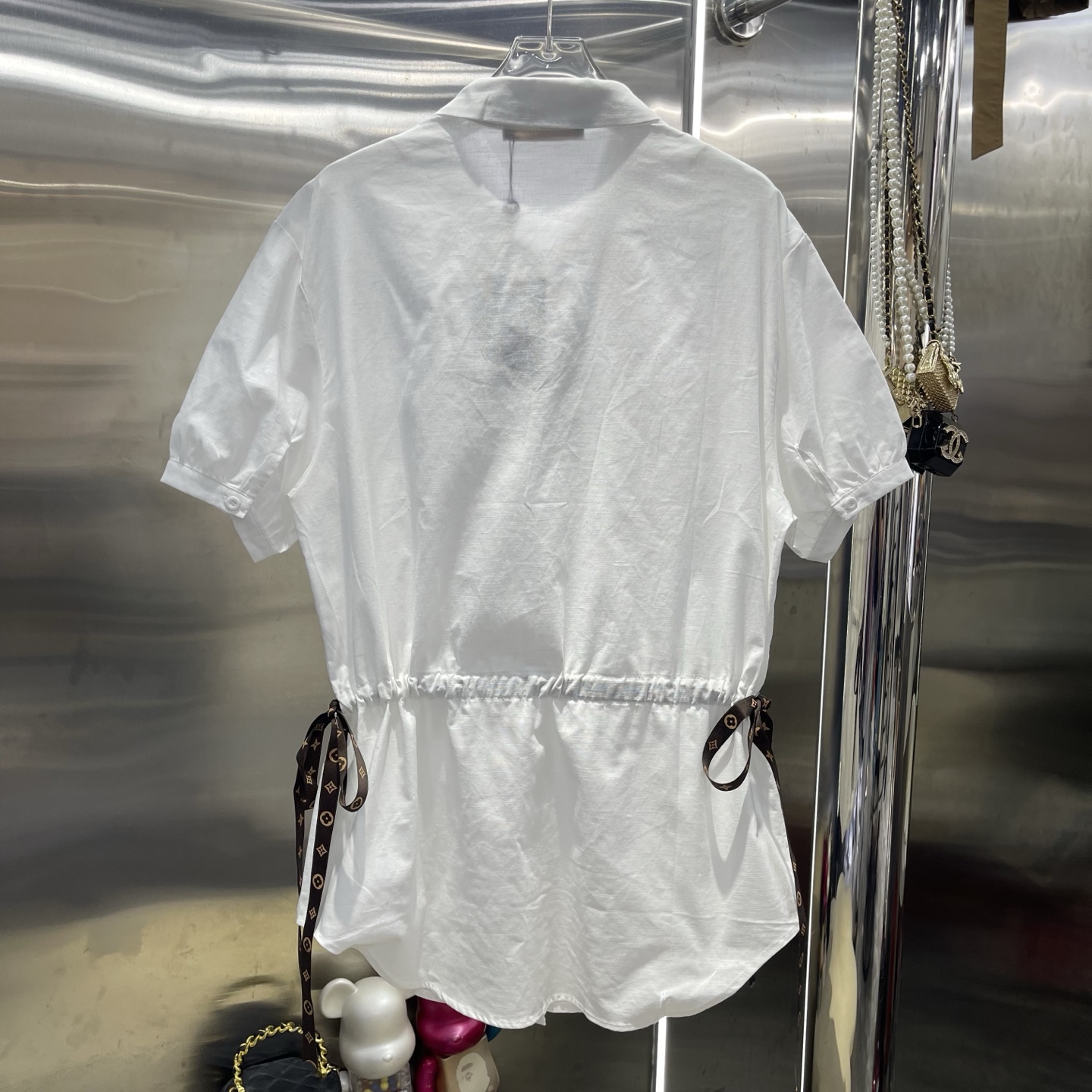 Louis Vuitton White Pocket Shirt