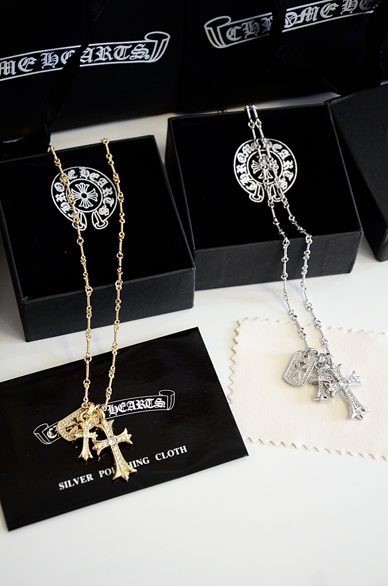 Chrome Hearts Sieraden Kettingen&hangers Openwerk 925 Zilver Zomercollectie