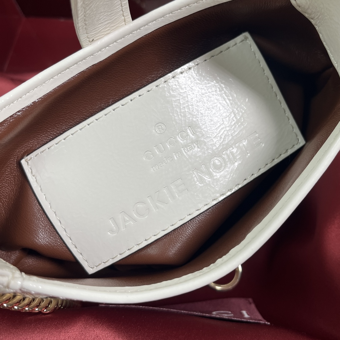 Gucci Jackie 1961 Mini Hobo Bag White Leather Shoulder Bag 782889 9 i1712675438 3893 7