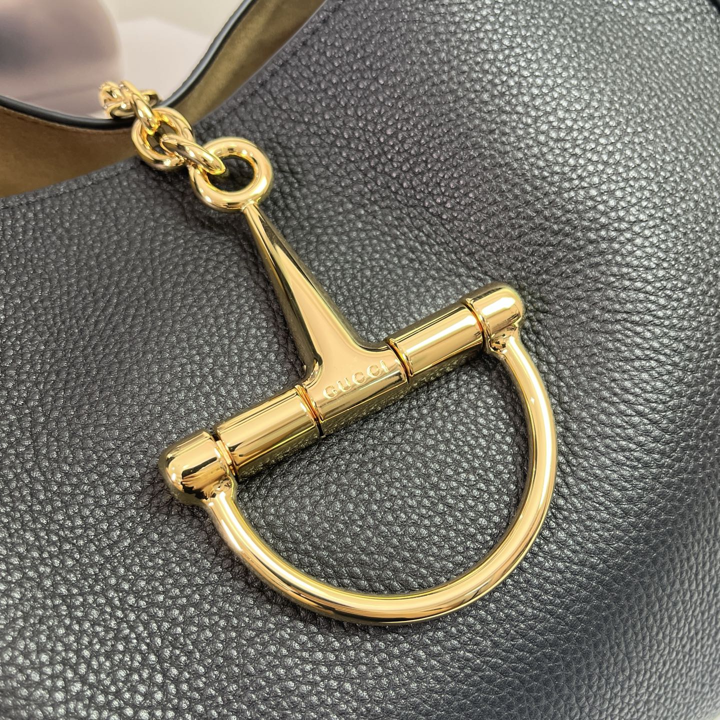 Gucci Horsebit 1955 Black Leather Shoulder Bag, 46cm Width 5 i1744501842643 3223 0 4