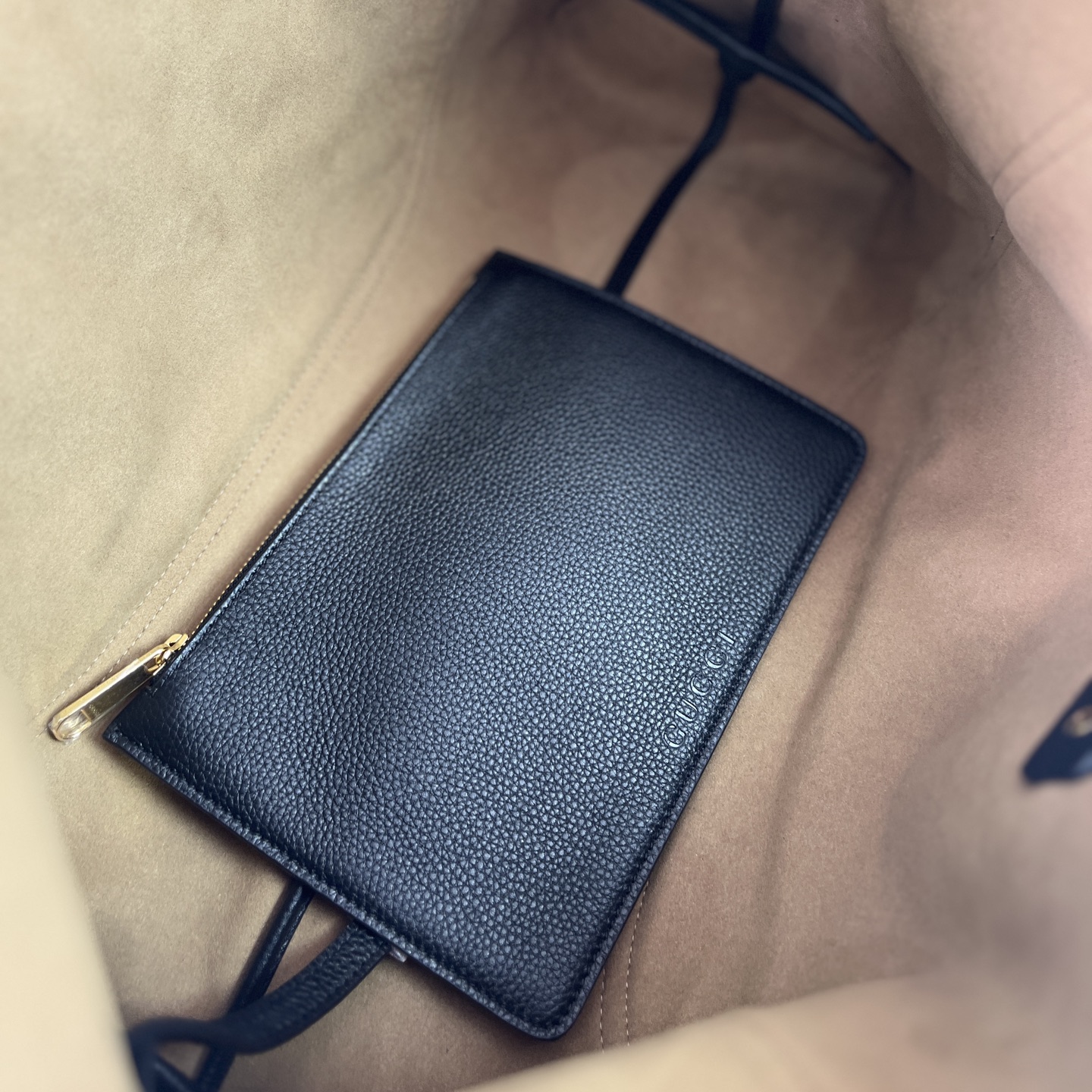 Gucci Horsebit 1955 Black Leather Shoulder Bag, 46cm Width 8 i1744501848071 4563 0 7