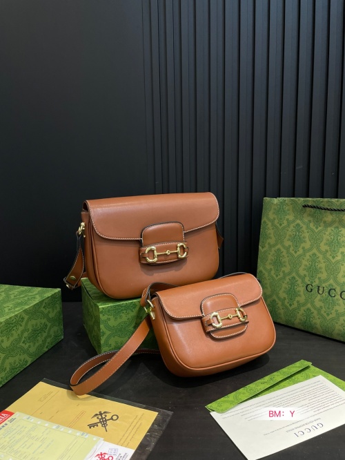 Gucci 1955 Horsebit Saddle Bag, Adjustable Strap, Classic Design 1 Gucci 1955 Horsebit Saddle Bag, Adjustable Strap, Classic Design