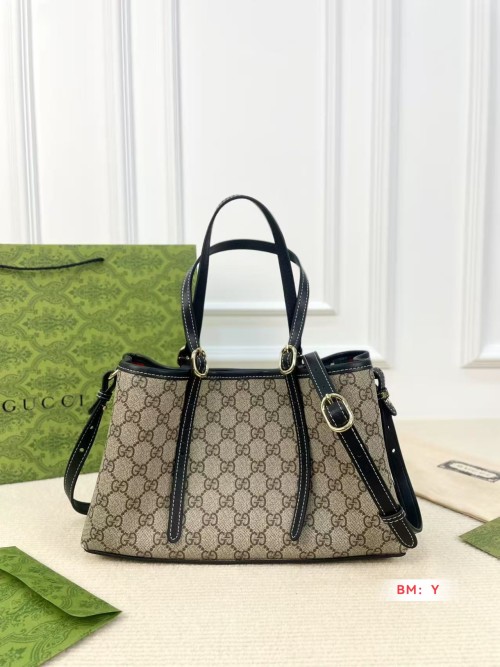 Gucci Ophidia Small GG Supreme Canvas Tote Bag with Shoulder Strap 1 Gucci Ophidia Small GG Supreme Canvas Tote Bag with Shoulder Strap