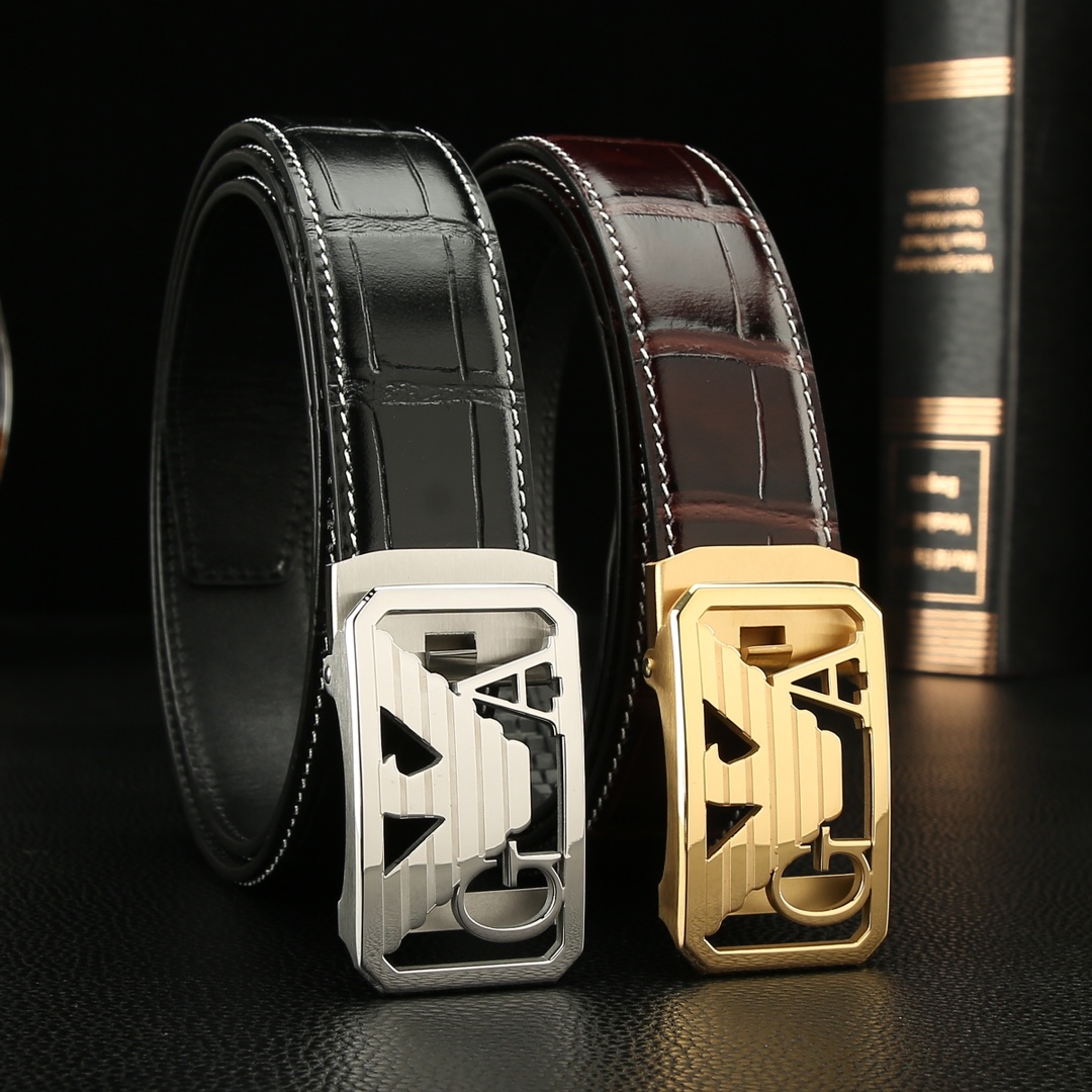 NO:138821,Amani original single high-end quality counter official website supports NFC sensing width 3.5 exquisite automatic buckle head imported from Italy. The crocodile pattern calfskin texture is clear and realistic. Create a brand new visual 3D suburban fruit high-end customers buy gifts and give gifts for their own products. Length 100-125, belt, cowhide19860909阿曼尼原单高端品质专柜官网同步支持NFC感应宽度3.5精美自动扣头意大利进口头层鳄鱼纹小牛皮纹理消晰真实感超强打造全新的视觉3D郊果高档客户入手送礼自用佳品 长度100一125,皮带,cowhide,Belt