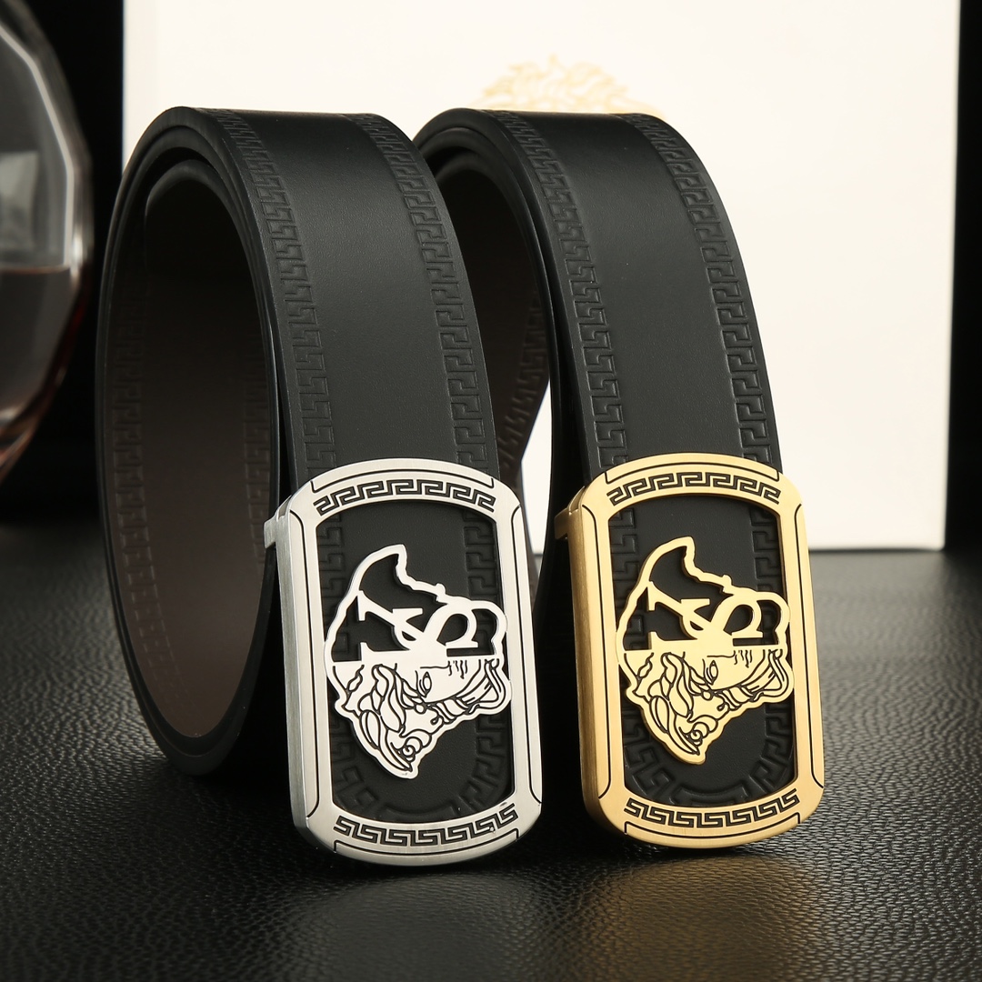 NO:139059,Versace original single high-end quality counter official website simultaneously supports NFC sensing width 3.8 exquisite steel buckle head Italian double-sided imported calfskin original pattern texture clear and realistic creates a brand new visual 3D suburban fruit high-end customers buy gifts and give gifts for their own use. Length 100-125 can be cut and created by self-cut, belt, versace, cowhide19860909范思哲原单高端品质专柜官网同步支持NFC感应宽度3.8精美钢扣头意大利双面进口头层小牛皮原版花纹纹理消晰真实感超强打造全新的视觉3D郊果高端客户入手送礼自用佳品 长度100一125可以自行裁剪创,皮带,versace,cowhide,Belt