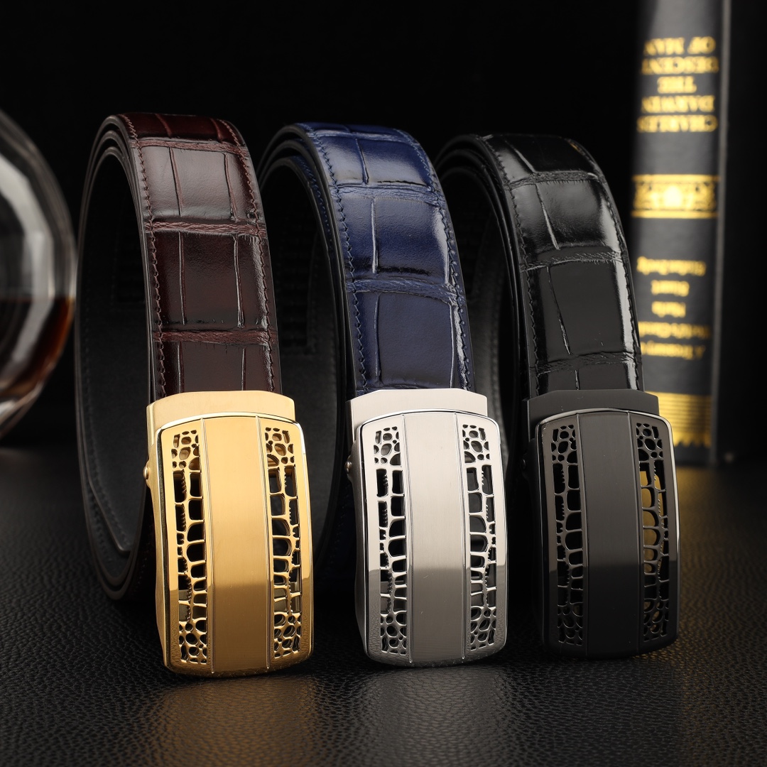 NO:140126,Original list Tiffan automatic original list high-end quality counter official website synchronous width 3.5 exquisite automatic steel buckle head Italian imported head crocodile calfskin original pattern texture clear and realistic creating a brand new visual 3D suburban fruit high-end customers buy gifts for their own products. Length 100-125 wide, belt, cowhide19860909原单 蒂芬自动原单高端品质专柜官网同步宽度3.5精美自动钢扣头意大利进口头层鳄鱼小牛皮原版花纹纹理清晰真实感超强打造全新的视觉3D郊果高档客户入手送礼自用佳品 长度100一125广,皮带,cowhide,Belt