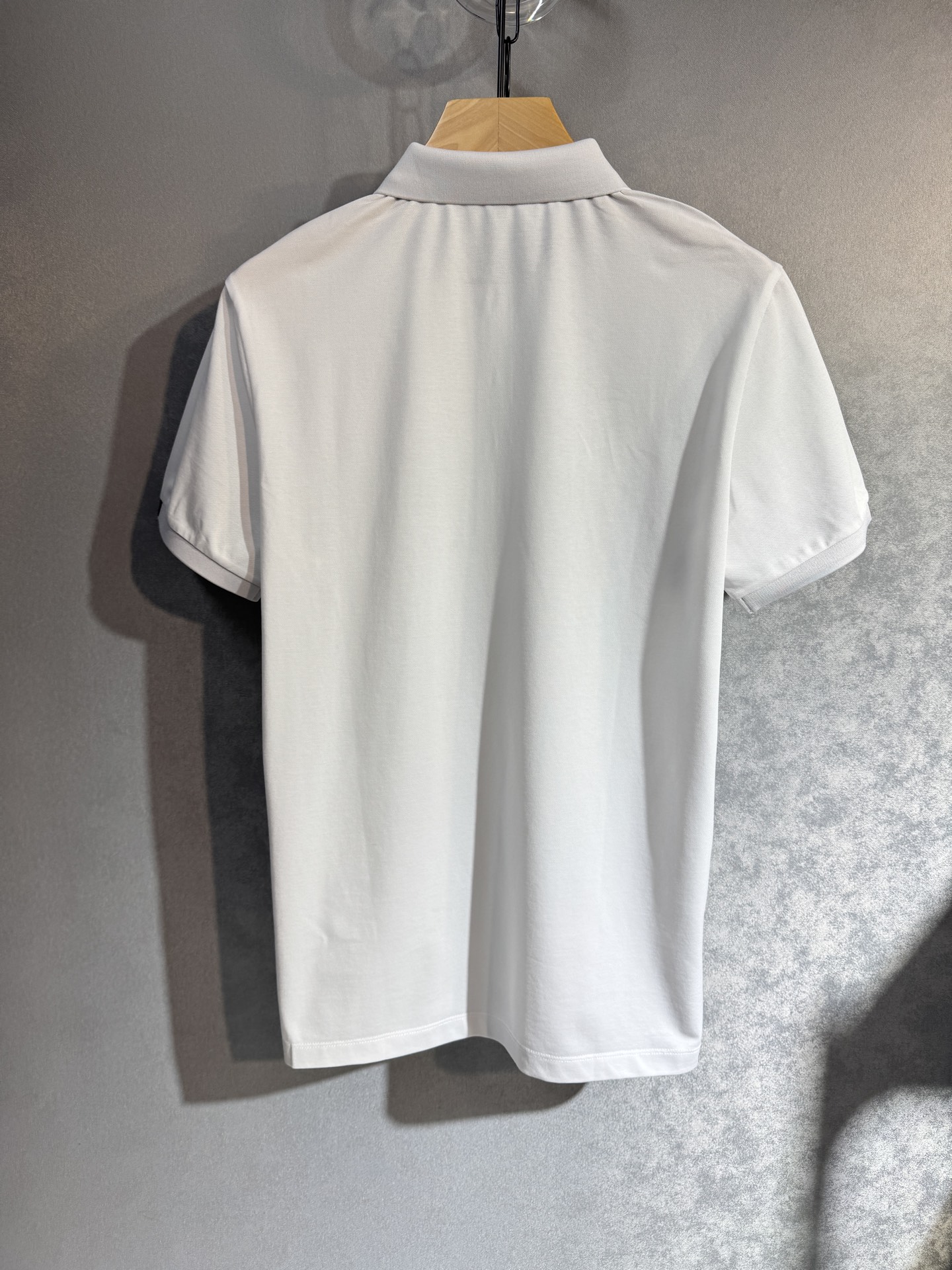 🔥ZEGNA 杰尼亚  25SS新款春夏短袖 最高版本客供定制高端丝光珠地面料 简单时尚款，螺纹拼色螺纹