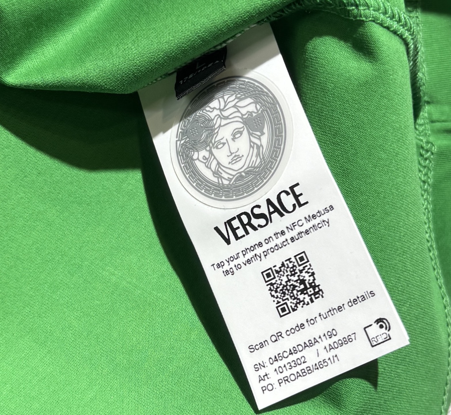 🔥VERSACE 范思哲 25SS新款春夏短袖 最高版本客供定制高端丝光棉面料 简单时尚款，配色超级好看