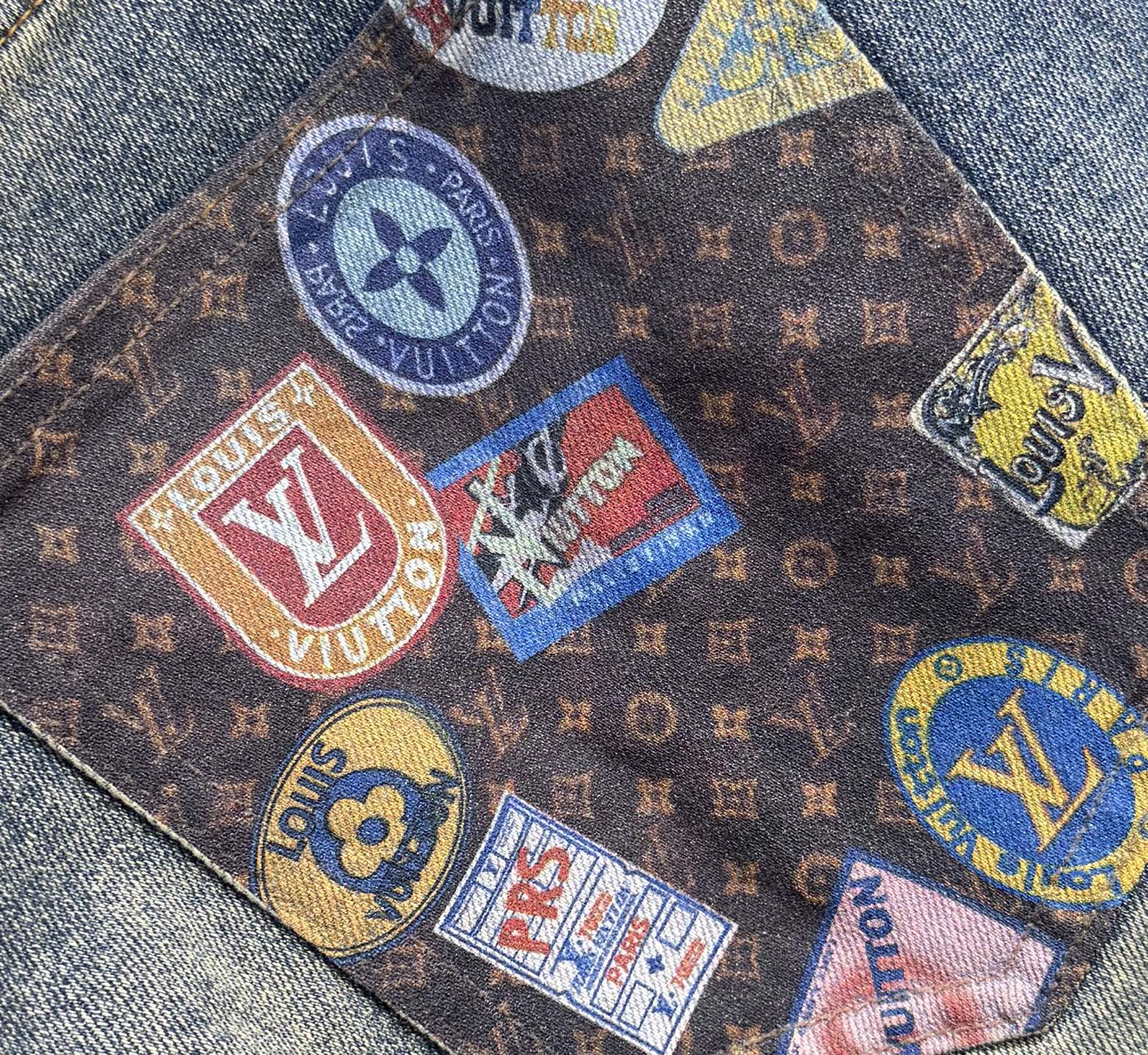 🔥LV 路易威登 秋季新款牛仔裤🔥专柜热销款 品味与价值共享 身穿着非常舒适 低调不失奢华 穿出去非常有