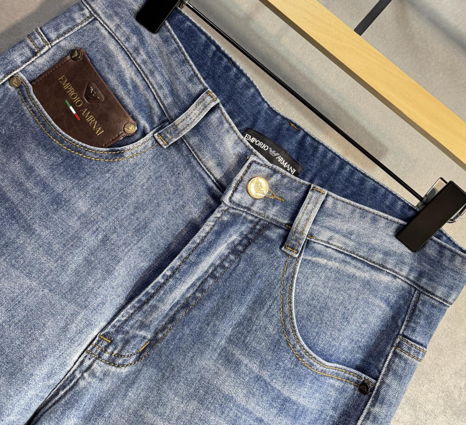Armani Amani Amani Jeans: Comfortable, Stylish, Luxury. Turkish Cotton, High Quality. - 图片 4